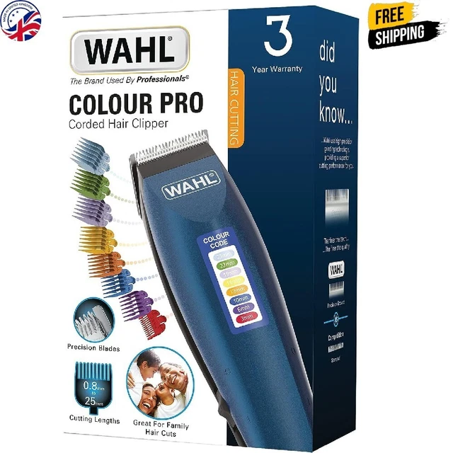 WAHL PROFESSIONELLE Haarschneider Trimmer schnurgebunden Herren Kopfrasierer Set UK3