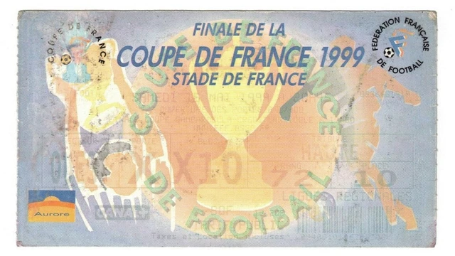 Fanion Collector Finale Coupe De France 1998/1999 - FC Nantes Vs CSSA Sedan - Supporters Football
