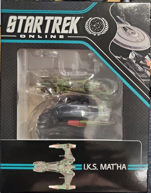 STAR TREK Online I.K.S. MAT'HA Starship by Eaglemoss