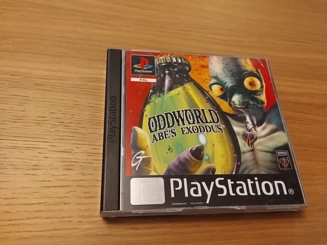 Oddworld : L'Exode D'Abe Sur Playstation 1 (PS1) - Complet, Version Française, Bon état