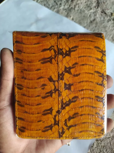 genuine snakeskin wallet . Free shipping worldwide