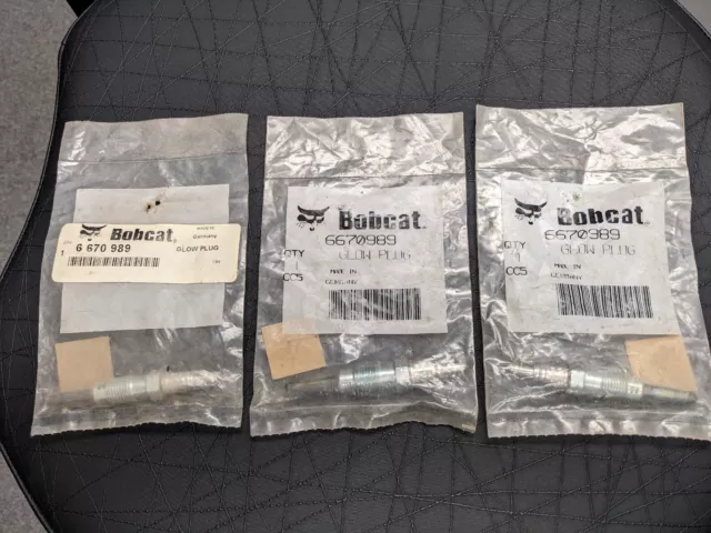 Bobcat Glow Plugs 6670989 Deutz 1011 01180400