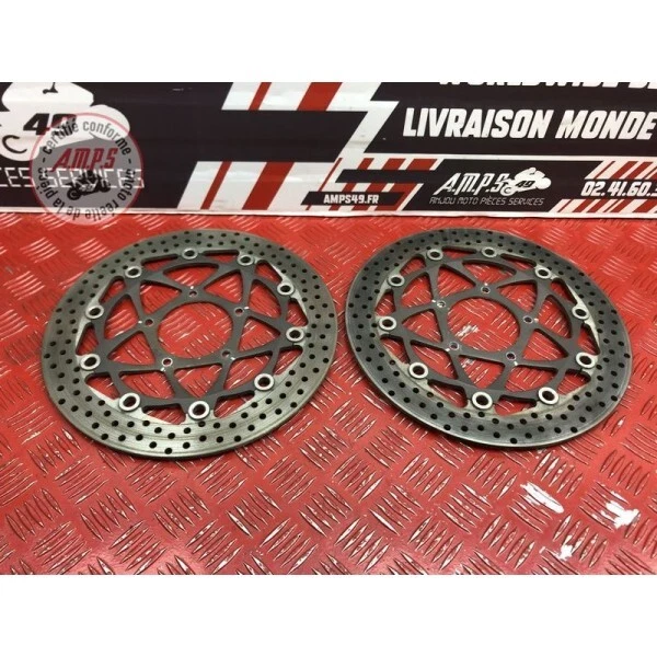 Jeu De Disques De Frein TRW DF3021 - Diamètre 262 Mm, épaisseur 21 Mm, Pour Honda Jazz, Civic, CR-X Et Autres Modèles
