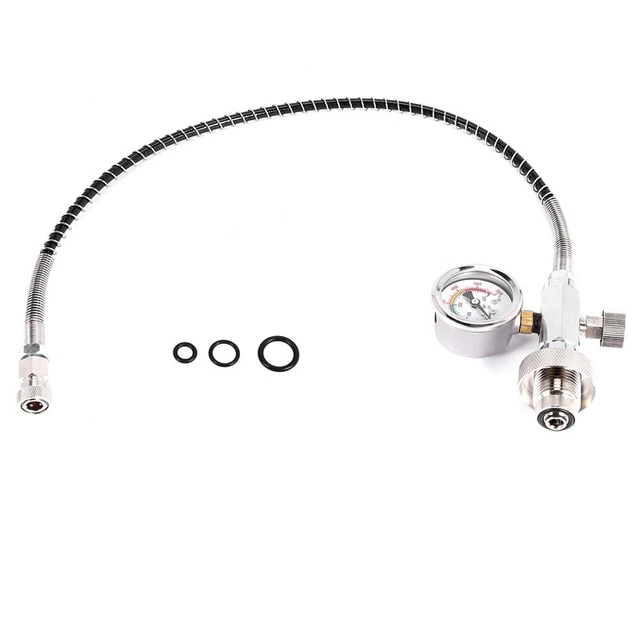 PCP Air Fill Station Charging Adapter for Diving Cylinders with G5/8 Inch D G1E1