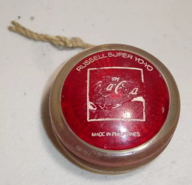 Coca-Cola Vintage russell super yoyo 1970s philippines