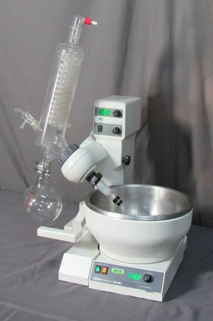 BUCHI R-124 Evaporator, Glass and B-481 Water Bath