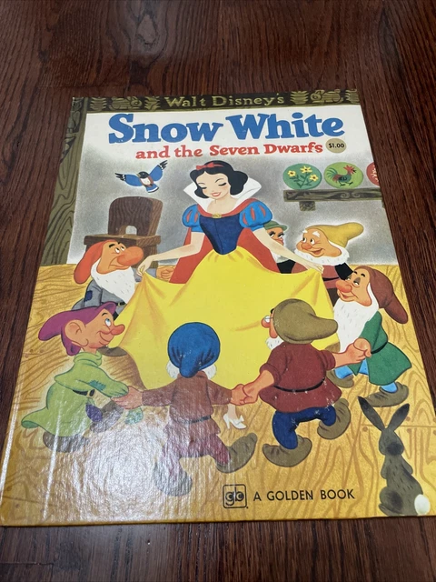 WALT DISNEY A Big Golden Book Snow White and the Seven Dwarfs 1952 £8. ...
