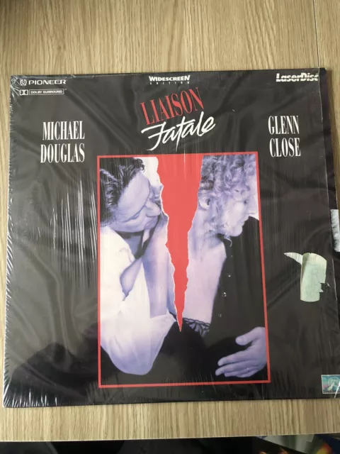 Liaison Fatale Michael Douglas Glenn Close Laserdisc Laser Disc Français Rare