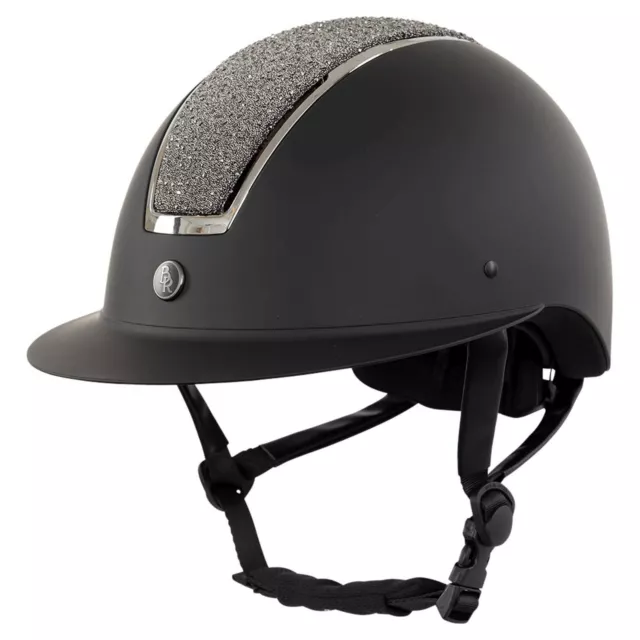 BR Sicherheits-Reithelm Omega Glamourous VG1 01.040 2014-12 3D-Glitter-Oberseite