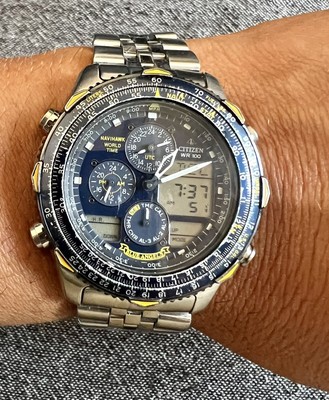citizen blue angels navihawk