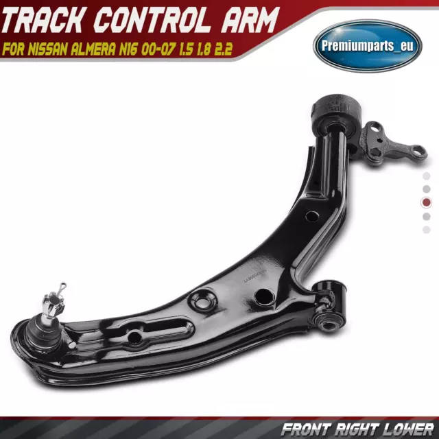 Track Control Arm Front Right Lower for Nissan Almera N16 2000-2007 1.5 1.8 2.2