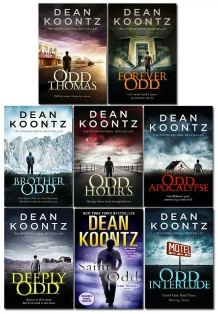 Odd Thomas Series Complete 8 Books Collection Set by Dean Koontz NEW Pack