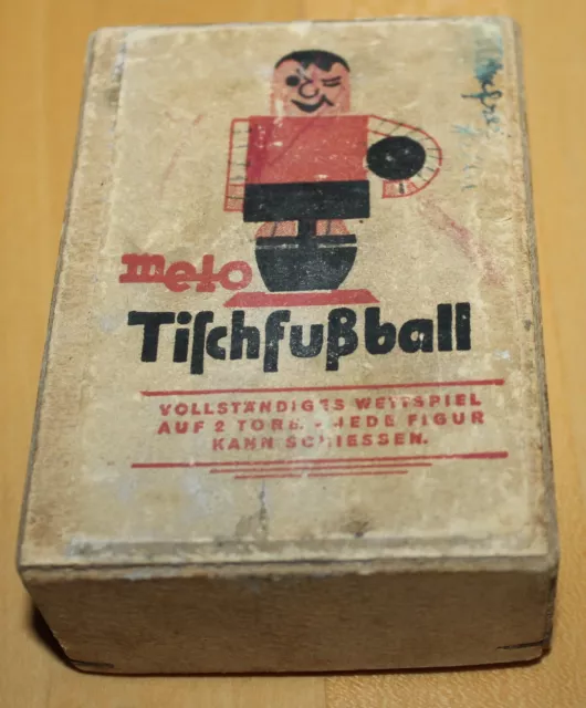 METO Tischfußball - Spiel, Vintage, 1920er Jahre