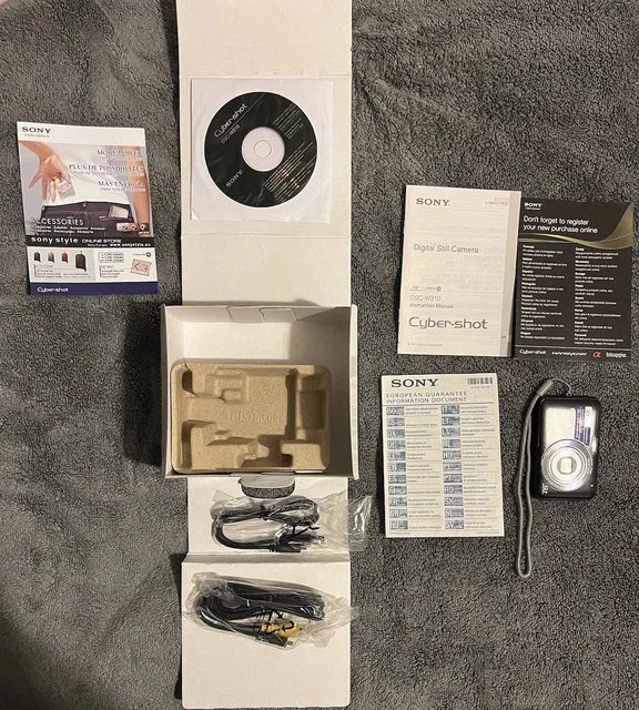 Sony Cyber-Shot Digital Camera DSC-W310, 12.1 megapixels, 4x optical zoom,BOXED