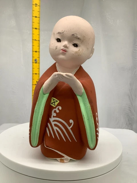 Kimono per bambini di argilla giapponese in ceramica Dorei Asian Antiques...