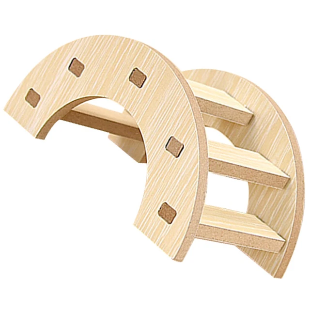 Hamster Bridge en bois jouet petit pont de compagnie Bridge en bois petit