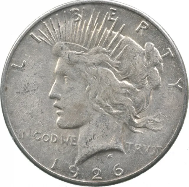 Better - 1926-S Peace Silver Dollar - 90% US Coin *257