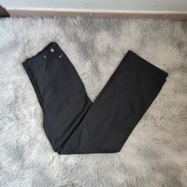 Pantaloni Nike Clima Fit Vintage Y2K Track Pants Tuta Sport Baggy Nero Uomo L