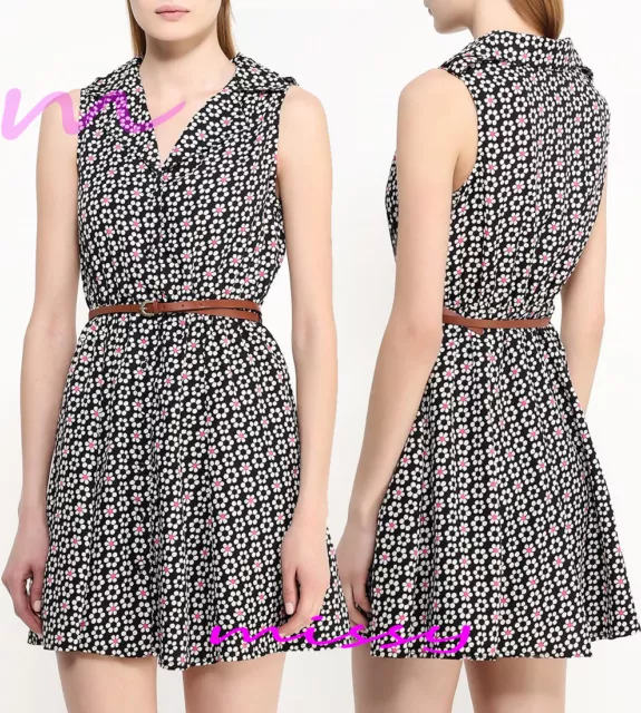 NEW Womens SUMMER DRESS Sleeveless Ladies Daisy Dresses Size 8 10 12 14 16 DAISY