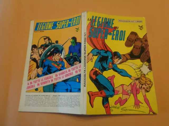 LA LEGIONE DEI SUPER-EROI RACCOTA N° 1-supp al n°5 -1980-ED.CENISIO- BUONO-