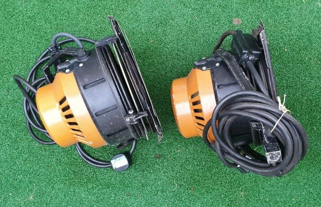 2 X BLONDE Classic tungsten 2KW 2000W FILM LAMP. Lanebeam