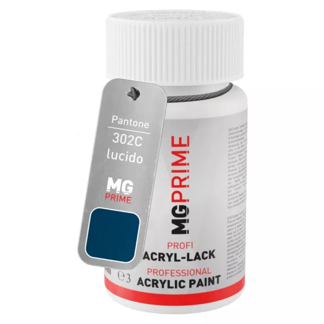 Pantone 302C Blue lucido Stilo di ritocco da 50 ml ad asciugatura rapida