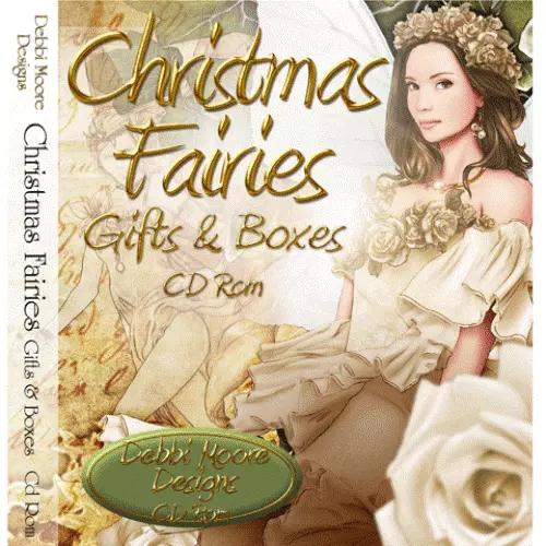 1 x Debbi Moore Designs Christmas Fairies Gifts & Boxes CD Rom (293855)