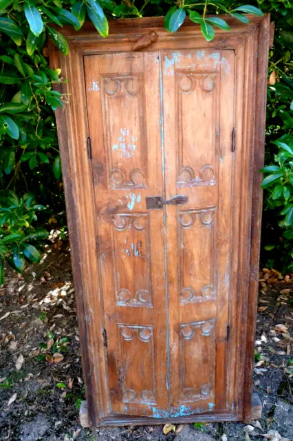 Ancienne porte indienne 54,5 x 125 cm