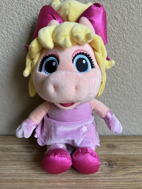 Disney Muppets Miss Piggy 14" Stuffed Plush Doll Official Diva Adorable