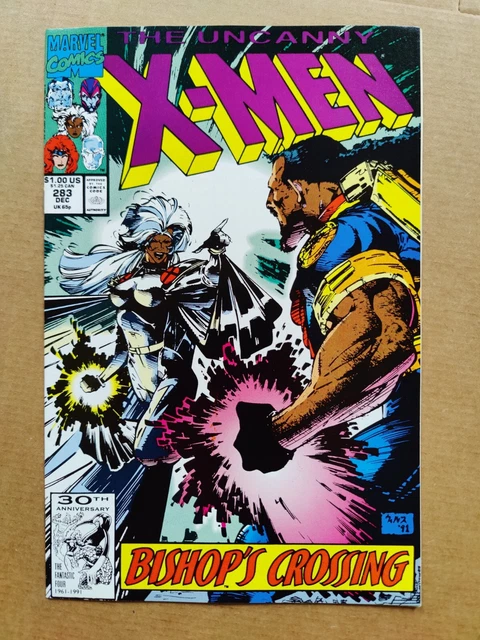 Uncanny X-Men 283 Beautiful NM 9.4 High Grade 1st Full Bishop Marvel 1991