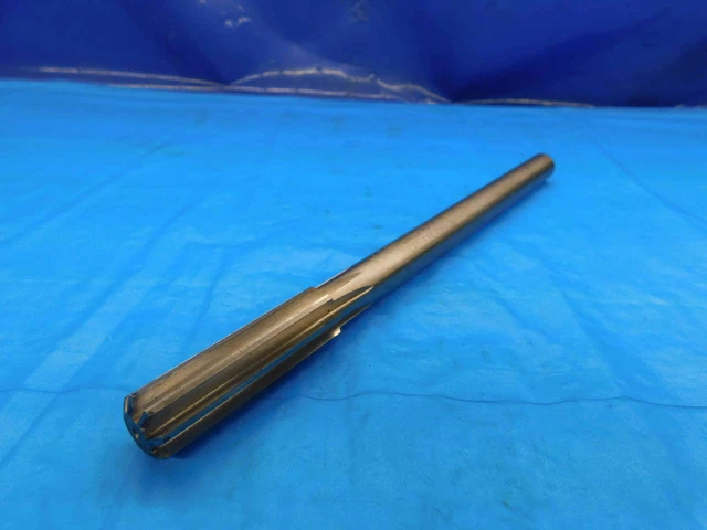 L & I 0.668 OD REAMER 8 FL .668 .6680 43/64 .6563 +.0117 OVERSIZE 17 mm USA