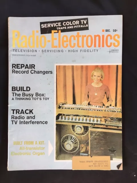 December 1965 Vintage Magazine ~ Radio Electronics