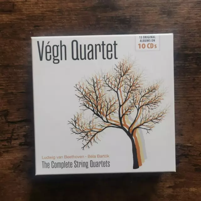 Vegh Quartett Ludwig van Beethoven Béla Bartók komplette Streichquartette 10xCD