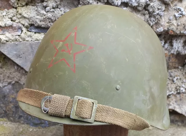 Helmet Steel SSh-40 WW2 Original Russian RKKA Red Army