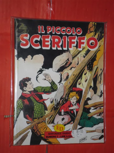 Piccolo Sceriffo Formato Bonelli -N° 7 -C -Editoriale Dardo Fumetti 1990-Gialli