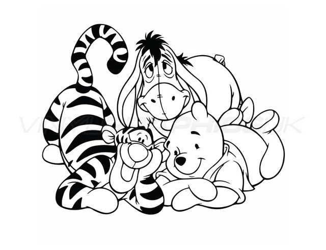 Pooh and Friends Wall Sticker