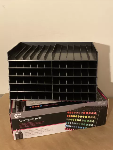 Spectrum Noir Marker Storage System Plastic (holds up to 72 marker pens)