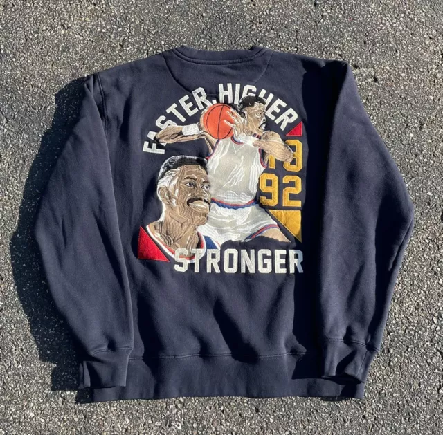 Lemar & Dauley XL Patrick Ewing “Faster Higher Stronger 1992” Crewneck Knicks
