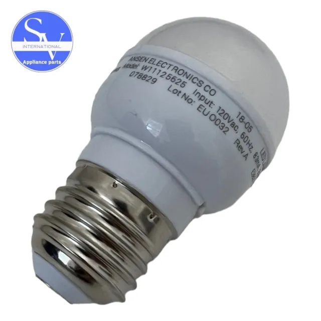Refrigerator Light Bulb (replaces W11125625) W11216993 parts
