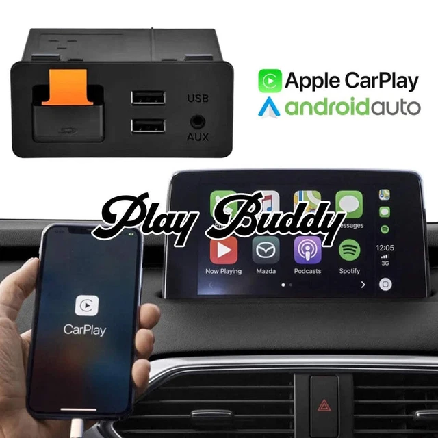 Mazda Wired Apple CarPlay & Android Auto for CX5 CX3 CX9 MX5 Mazda 6 Mazda 3