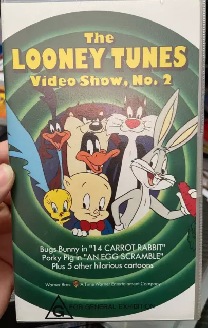 The Looney Tunes Video Show Volume 2 VHS VIDEO TAPE (classic kids cartoons)