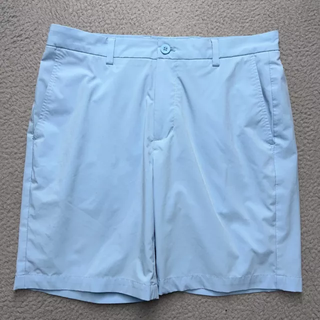 Vineyard Vines Shorts Mens 33 Blue 8" Inseam Performance Golf Breaker Stretch