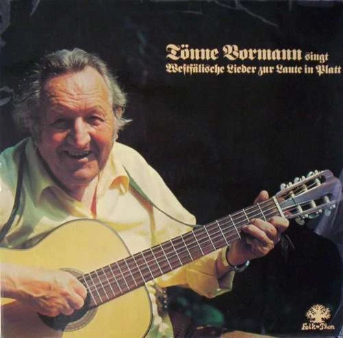 Tönne Vormann Tönne Vormann Singt Westfälische LP Album Vinyl Schallplatte 024