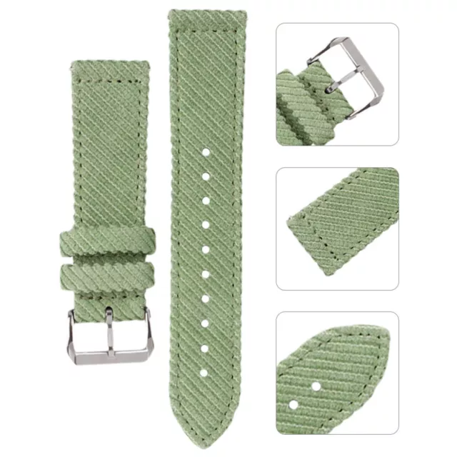 Watch Bands for Men Nylon Watchband Replacement Man Strap Aldult