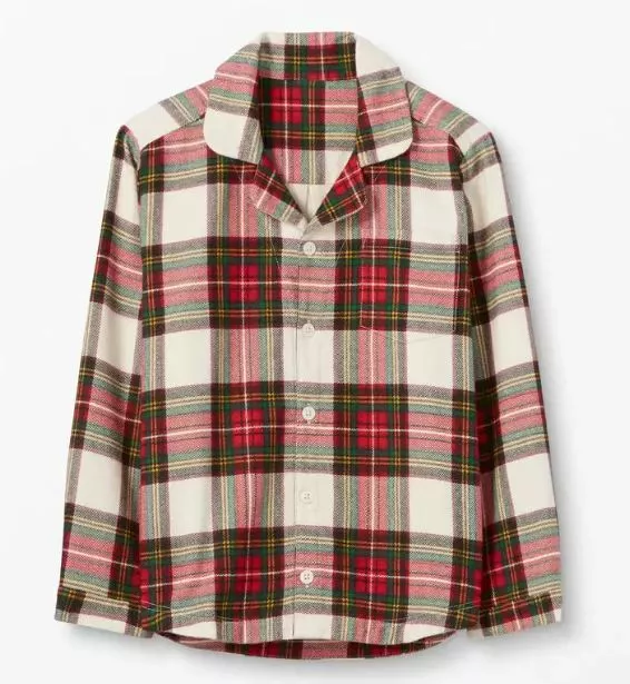 ❤ HANNA ANDERSSON flannel plaid button tops NEW$42 140 150 10 12 FREESHIP