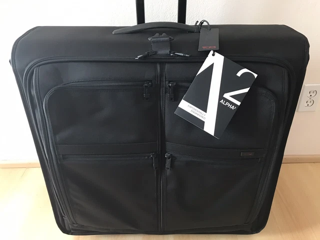 Tumi Wheeled Extended Trip Garment Bag – Alpha 2 - 022036D2  (NEW) With Hangers. 2