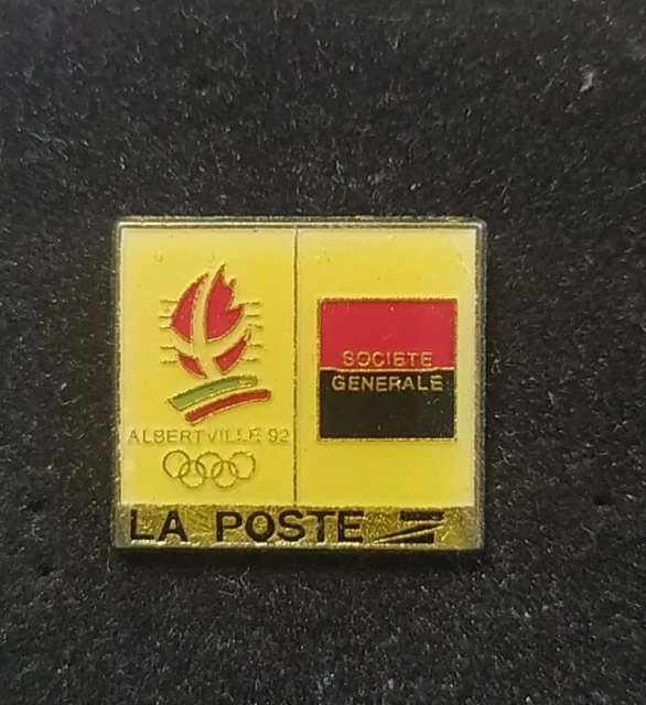 RARE PINS JO jeux olympiques Albertville 92 Signé ARTHUS BERTRAND