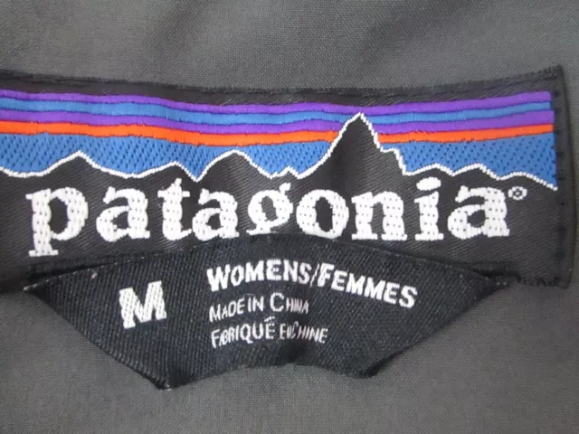 Patagonia Womens Windbreaker Jacket Medium M Lightweight Full Zip 3