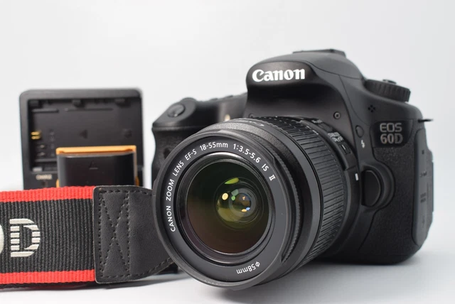 CANON EOS 60D 18.0MP EF-S 18-55mm f/3.5-5.6 IS ll [Near MINT