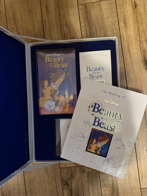WALT DISNEY'S CLASSIC Beauty and the Beast Deluxe Video Edition VHS CD ...